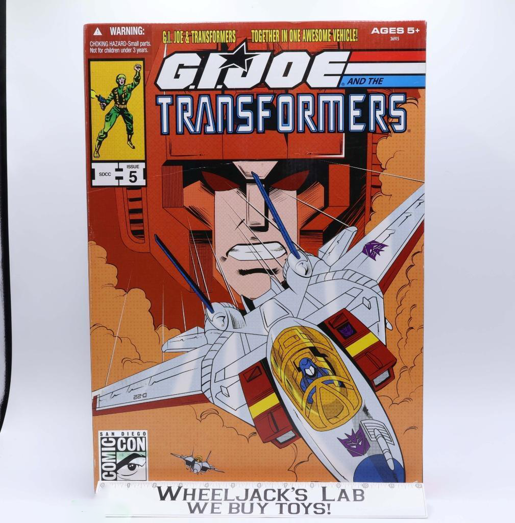 Starscream #5 GI Joe & the Transformers SDCC 2011 Hasbro NEW MISB SEALED